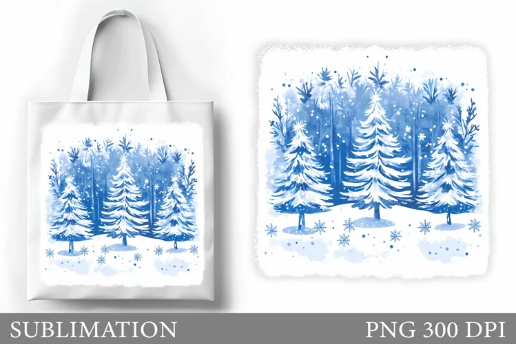 Christmas Tree Tote Bag. Christmas Tote Bag Design