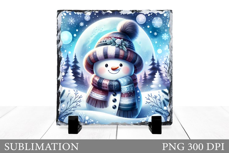 Christmas Snowman Clipart Image 4