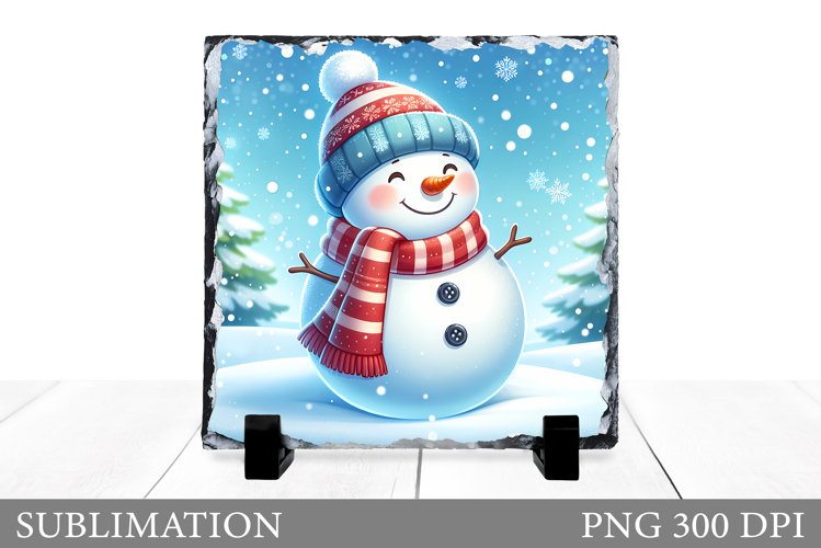Christmas Snowman Clipart Image 3