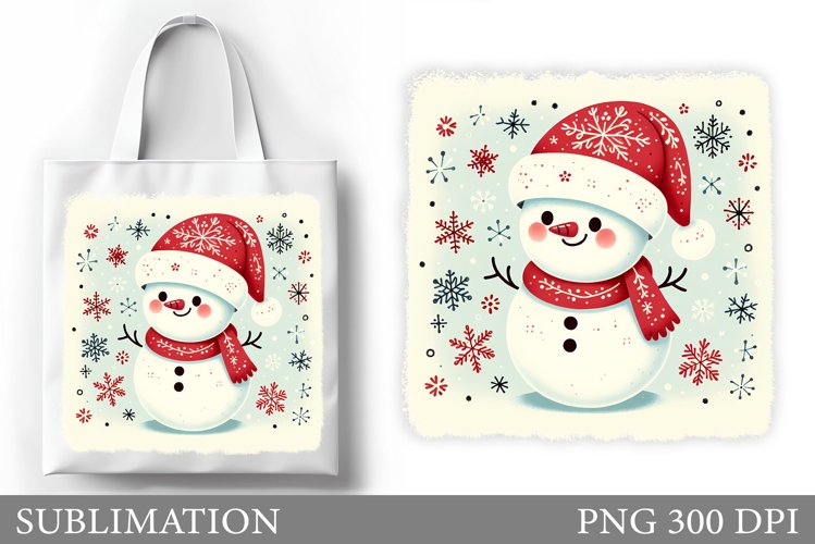 Cute Snowman Clipart Image 16