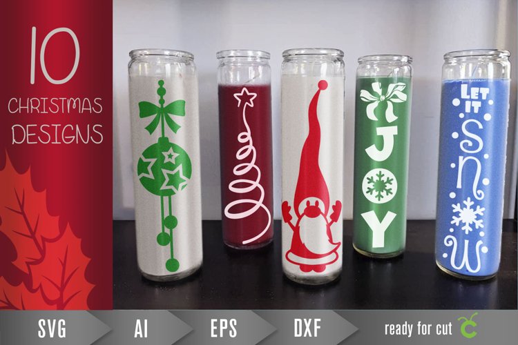 Vertical Christmas Svg Image 8