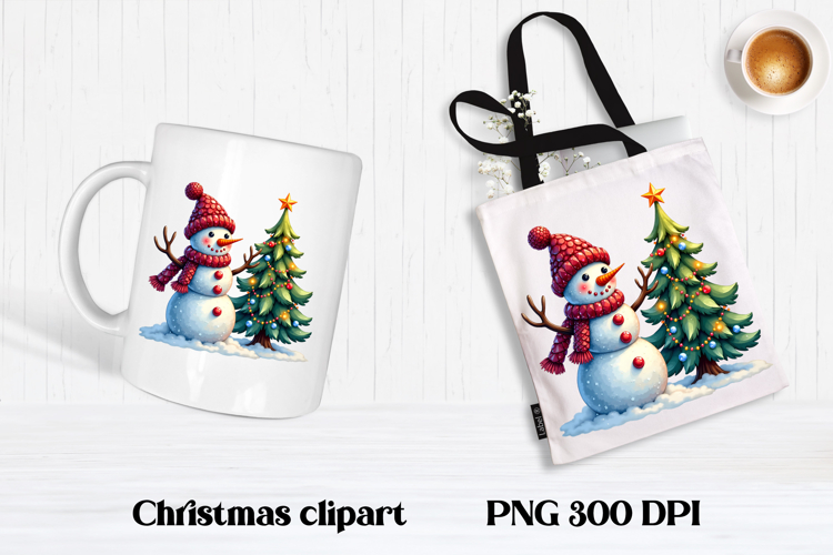 Christmas rhinestones snowman clipart