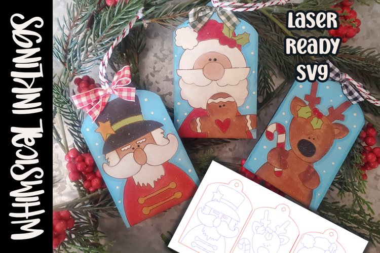 Christmas Tag Svg Image 11