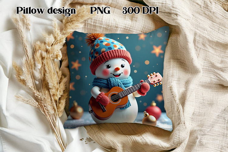 Christmas Snowman Clipart Image 15
