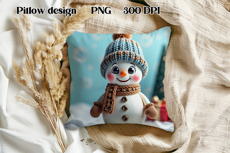 Christmas Snowman Clipart Image 14