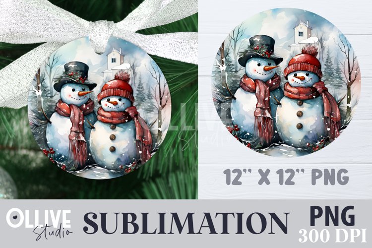 Snowman PNG Image 4