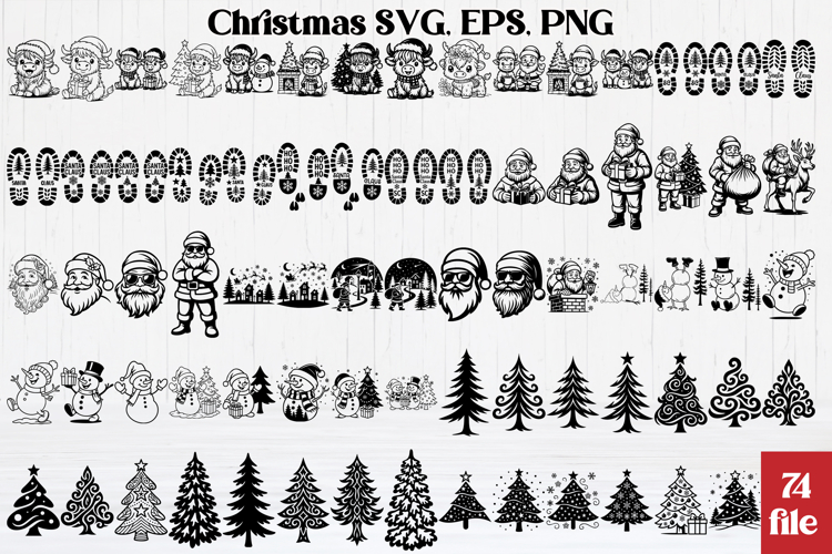 Christmas Snowman Svg Image 22