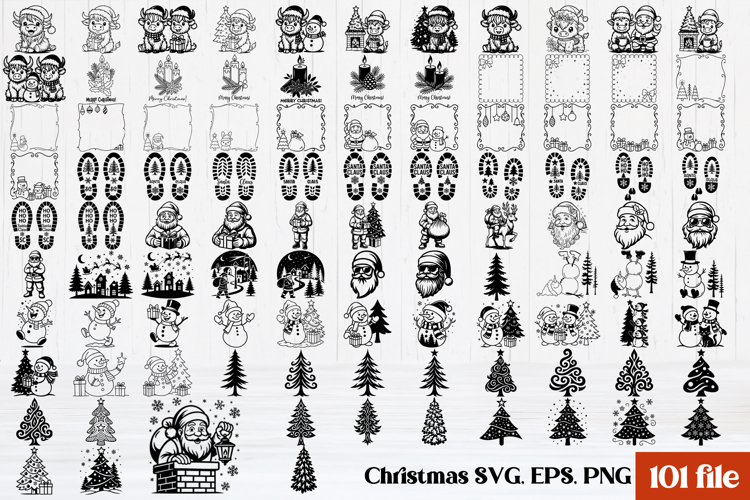 Santa Christmas Clipart Image 15