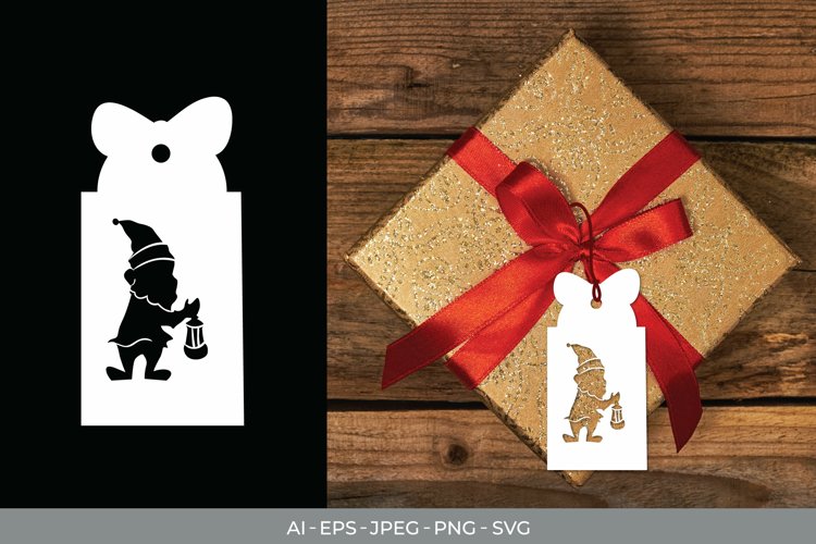 Christmas Tag Svg Image 6