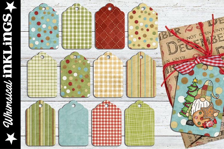 Christmas Tag Svg Image 11