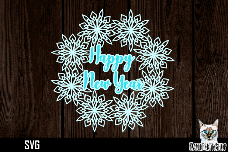 Christmas Wreath Clipart Image 13