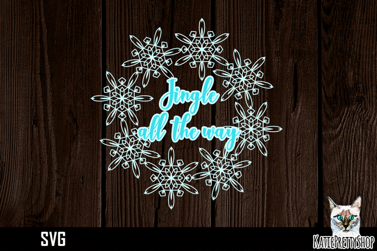 Christmas Wreath Clipart Image 5