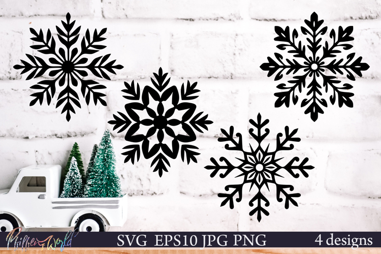 Christmas SVG | Winter Decorations | Snowflake