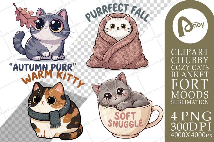 Cats Blanket Fort Sublimation