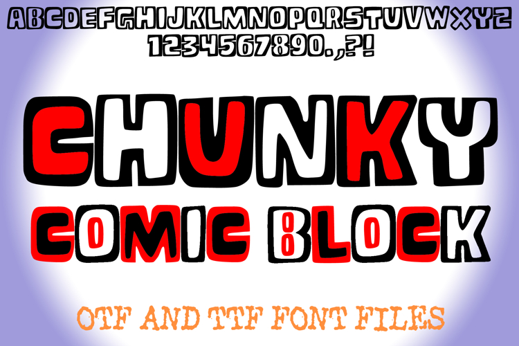 Comic Book Fonts Image 2