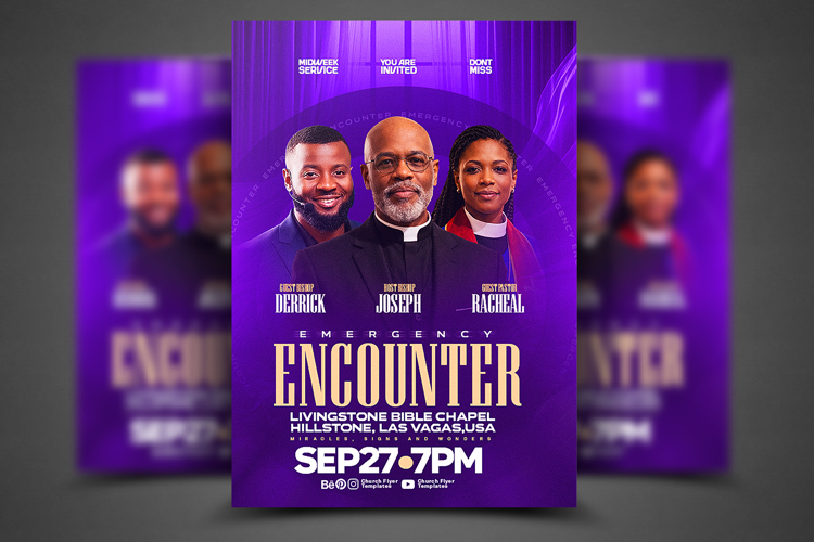 Church Flyer Design Psd example image 1