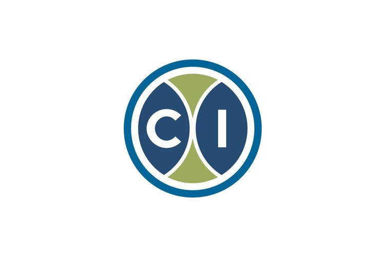 CI logo design. CI