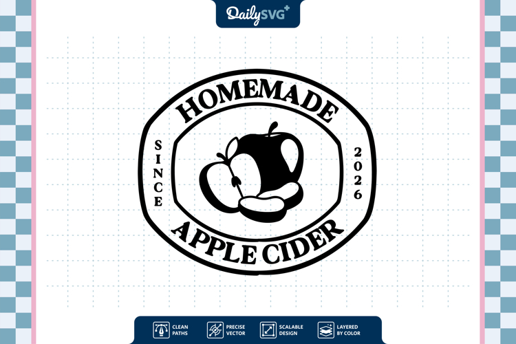 Apple Cider SVG - Autumn Cut File