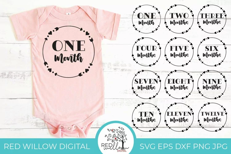BEST SELLER | Baby Milestones SVG | Baby SVG Bundle