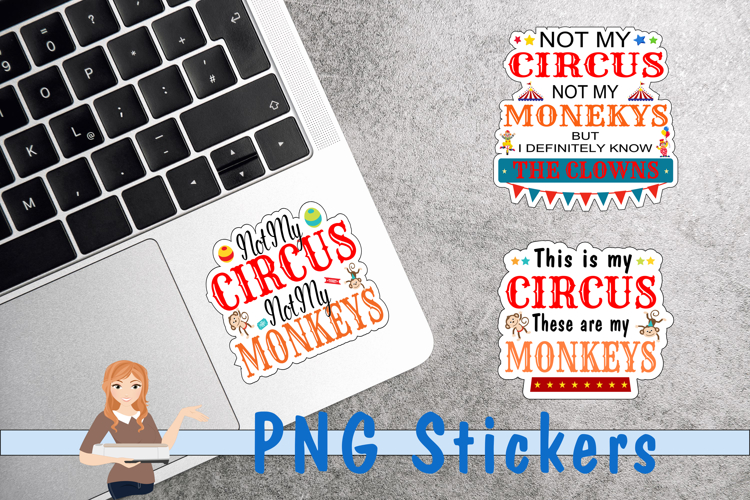 Circus Sticker Bundle