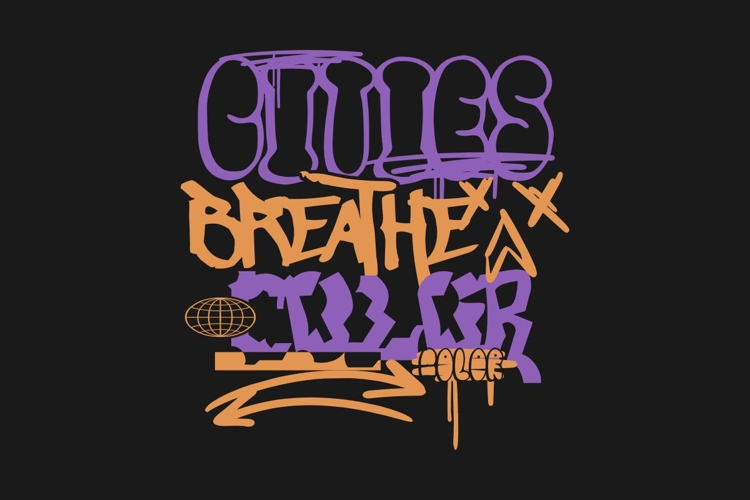 Graffiti Vector Image 6