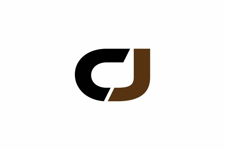 CJ logo design vector template example image 1