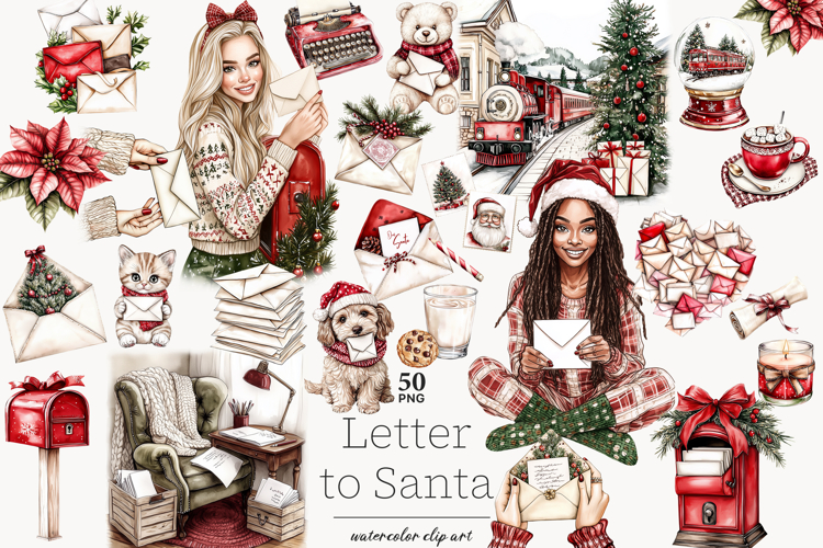 GlamArtZhanna, Christmas clipart, Classic Christmas, North Pole clipart, Santas Helper png, Letter to Santa png, Christmas planner, Winter planner png, Santa Claus clipart, Christmas elf png, Santas village png,  Polar Express png, Christmas Workshop, Chr