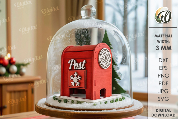 3D Christmas SVG Image 19