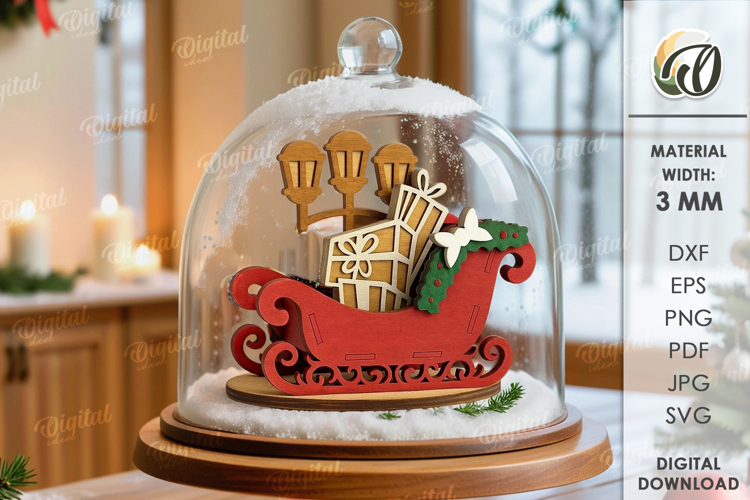 Sleigh Svg Image 5