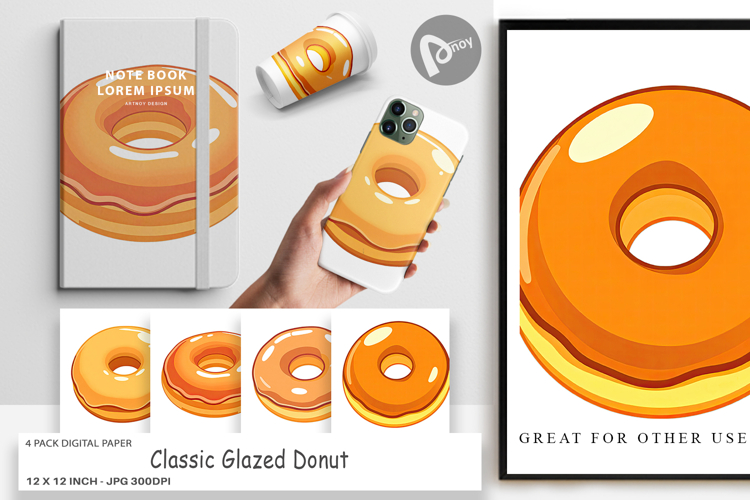 Donut Clipart Image 6