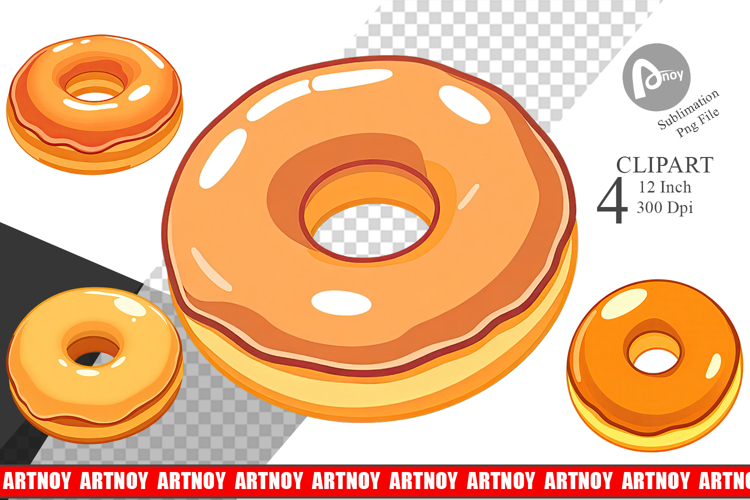 Donut Clipart Image 11