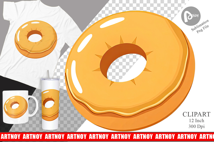 Donut Clipart Image 8