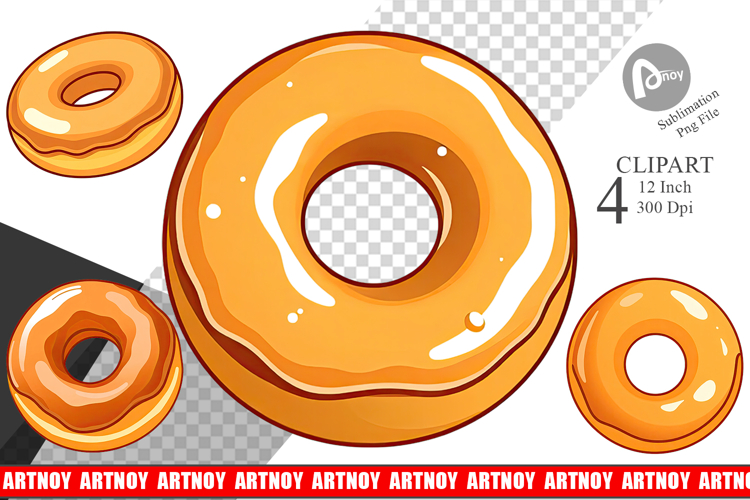 Donut Clipart Image 9