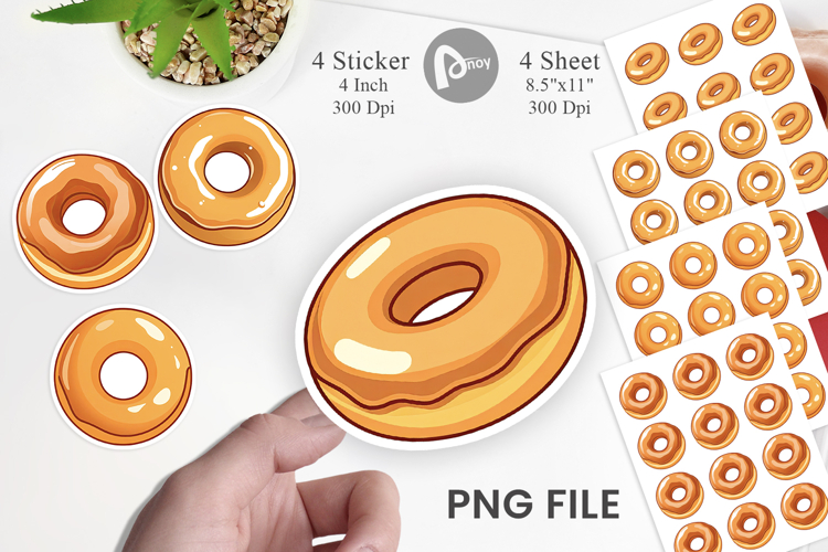 Donut Clipart Image 7