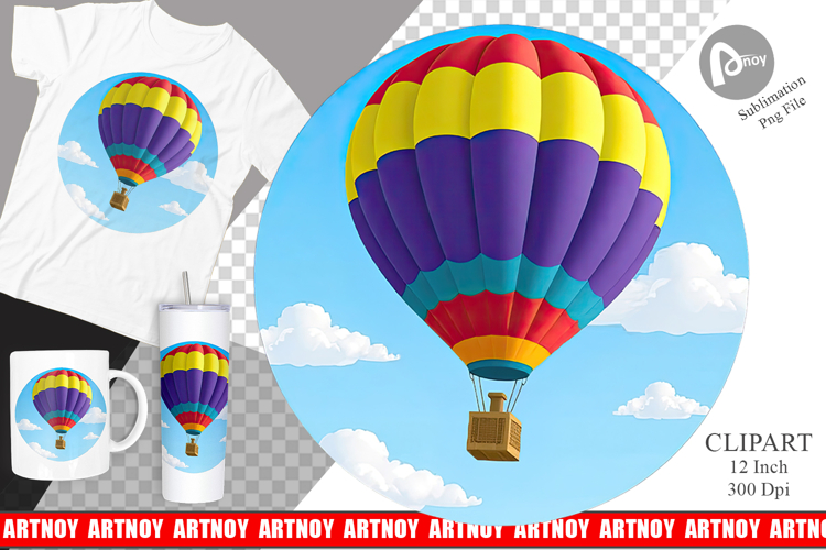 Hot Air Balloon Png Image 3