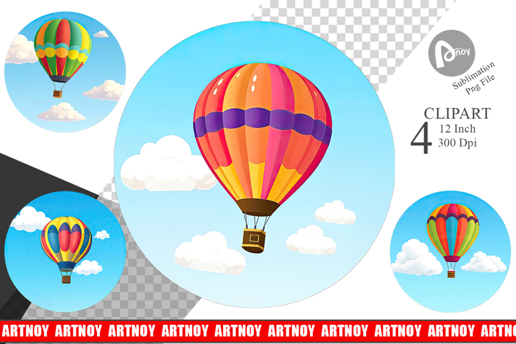 Hot Air Balloon Png Image 19