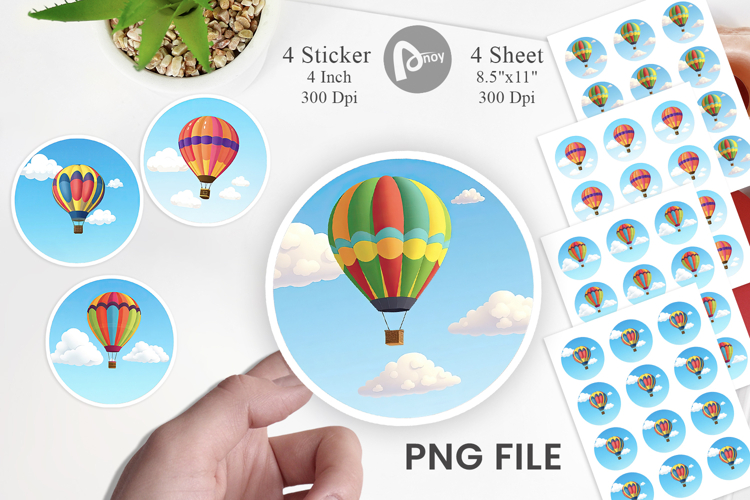Hot Air Balloon Png Image 24