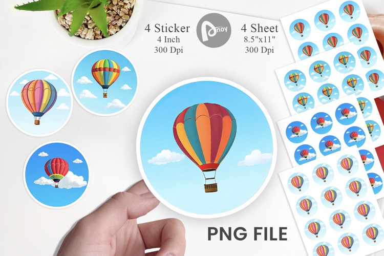Hot Air Balloon Png Image 21