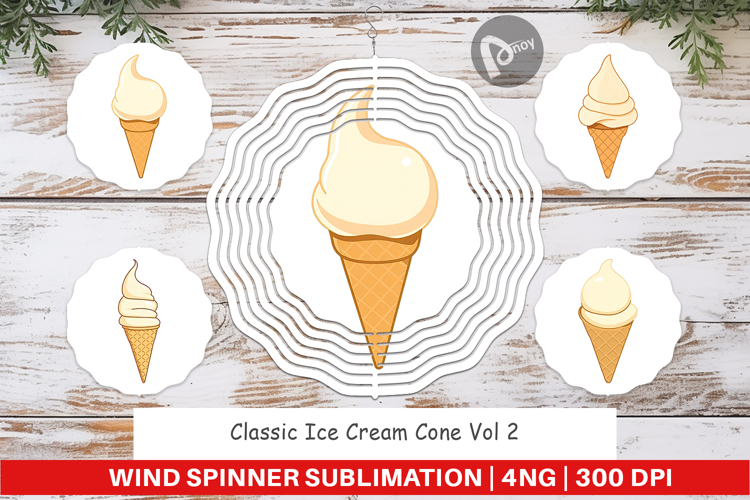 Wind Spinner Classic Ice Cream