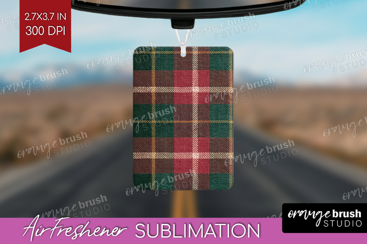 Tartan Plaid Air Freshener PNG - Tartan Pattern PNG
