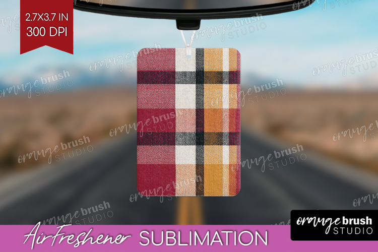 Tartan Plaid Air Freshener PNG - Tartan Pattern PNG