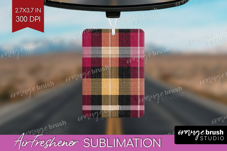 Tartan Plaid Air Freshener PNG - Tartan Pattern PNG