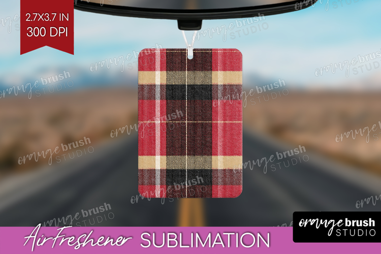 Tartan Plaid Air Freshener PNG - Tartan Pattern PNG