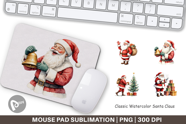 Mouse Pad Classic Santa Claus
