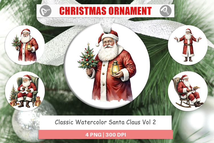 Ornament Classic Santa Claus
