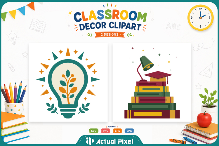 Classroom Decor Clipart