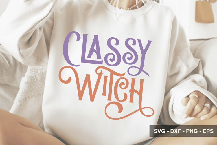 Classy Witch - Halloween Design