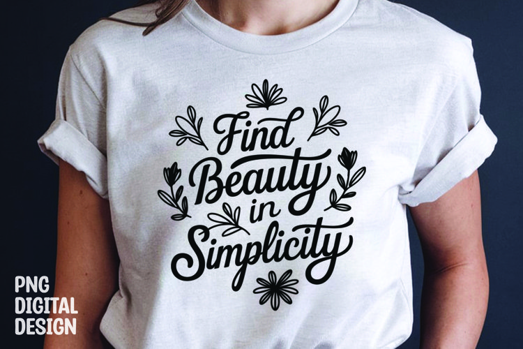 Inspirational quotes with flower t-shirt design png