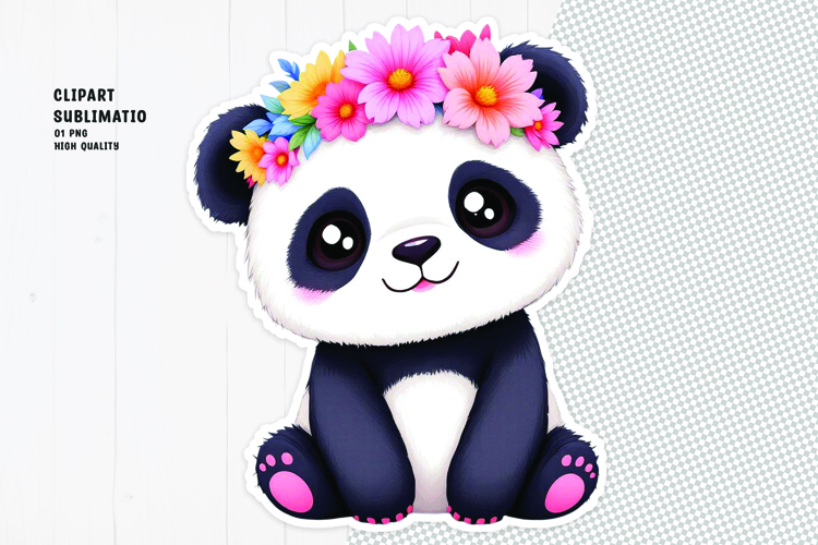 Panda Bear Cartoon Image 11