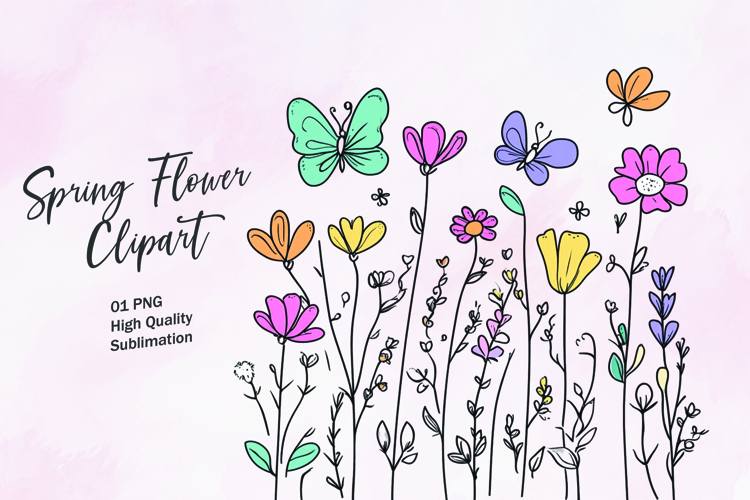 Spring Watercolor Clipart Image 23